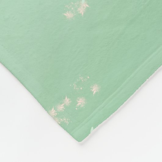 Monogram Paris Cityscape Spring Fleece Blanket (Hoek)