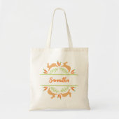Monogram Pasen Tote Bag (Voorkant)