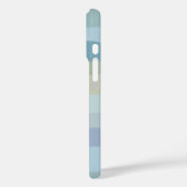 Monogram Pastel Plaid Blauw Blauwgroen Groen Geel  Case-Mate iPhone Case (Achterkant / Links)