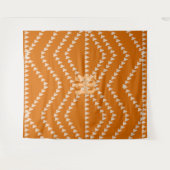 Monogram patroon heldere pijlen wandkleed (Voorkant (horizontaal))