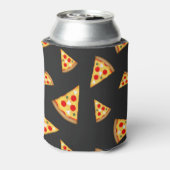 Monogram patroon pizza's blikjeskoeler (Blikje Achterkant)