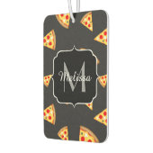 Monogram patroon pizza's luchtverfrisser (Links)