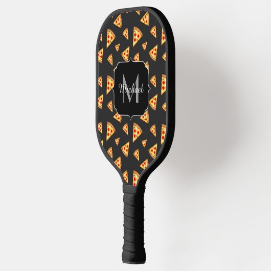 Monogram patroon pizza's pickleball paddle (Links)