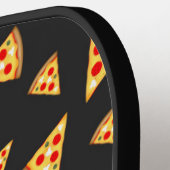 Monogram patroon pizza's pickleball paddle (Links Detail)