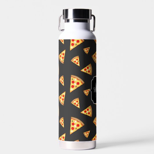 Monogram patroon pizza's waterfles (Voorkant)