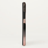 Monogram Peach Overlay Enkelvoudige foto Case-Mate iPhone Case (Achterkant/rechts)