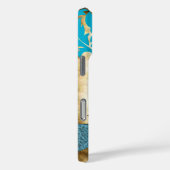 Monogram Peacock Birdcage Damask iPhone Case-Mate iPhone Case (Achterkant / Rechts)