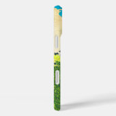 Monogram Peacock Chandelier Damask Case-Mate iPhone Case (Achterkant / Rechts)