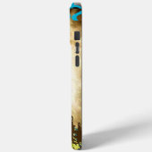 Monogram Peacock Chandelier Damask iPhone Case-Mate iPhone Case (Achterkant / Links)