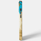 Monogram  Peacock Chandelier Damask iPhone Case-Mate iPhone Case (Achterkant / Links)