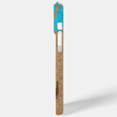 Monogram  Peacock Chandelier Damask iPhone Case-Mate iPhone Case (Achterkant / Links)