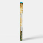 Monogram Peacock Chandelier Damask iPhone Case-Mate iPhone Case (Achterkant / Rechts)