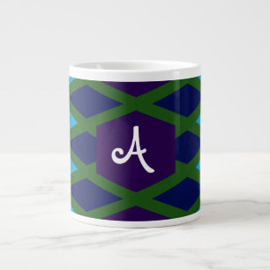 Monogram Peacock Diamond Grote Koffiekop