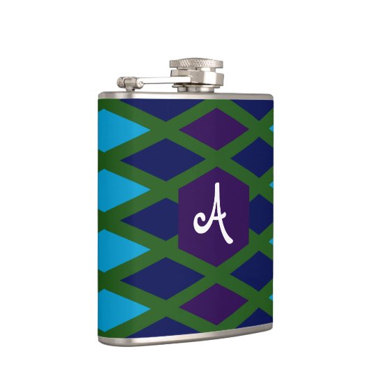 Monogram Peacock Diamond Heupfles (Rechts)