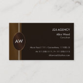 Monogram | Perfect Visitekaartje (Voorkant)