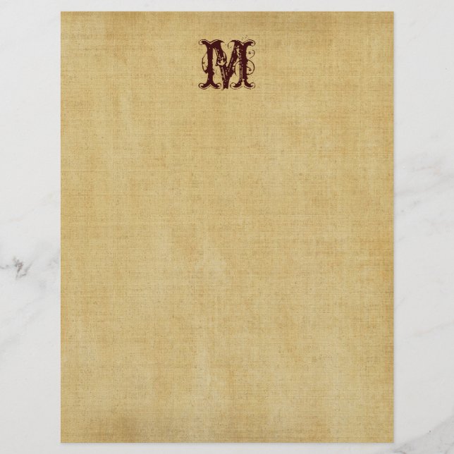  monogram-perkamentpapier (Voorkant)