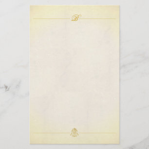 Monogram  perkampapier briefpapier