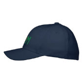 Monogram Personaliseer Maple Leaf Embroidery Geborduurde Pet (Links)
