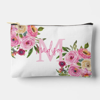 Monogram | personaliseren | Waterverf | Floral Etui