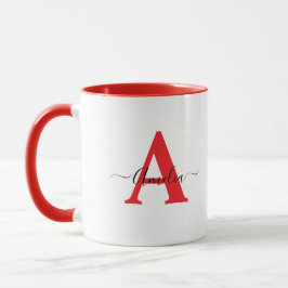 Monogram Personalized Mug  Mok