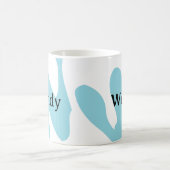 Monogram Personalized Mug Tea Cup Koffiemok (Center)