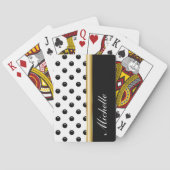 Monogram Personalized Playing Cards Speelkaarten (Achterkant)