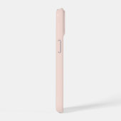 Monogram Perzik Goud Minimalistische Initialen iPhone 15 Case (Rechterkant)