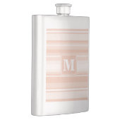 Monogram perzikstrepen flacon (Rechts)