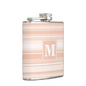 Monogram perzikstrepen heupfles (Rechts)