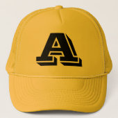 Monogram pet letter A (Voorkant)