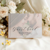 Monogram Photo Wedding Gastenboek