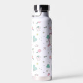 Monogram Pickleball Cadeau voor Haar Waterfles (Rechts)