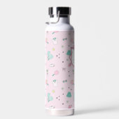 Monogram Pickleball Cadeau voor Haar Waterfles (Rechts)