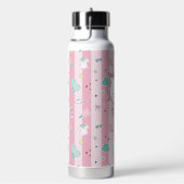 Monogram Pickleball Cadeau voor Haar Waterfles (Rechts)