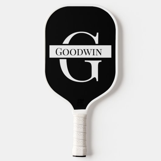 Monogram Pickleball Paddle (Achterkant)