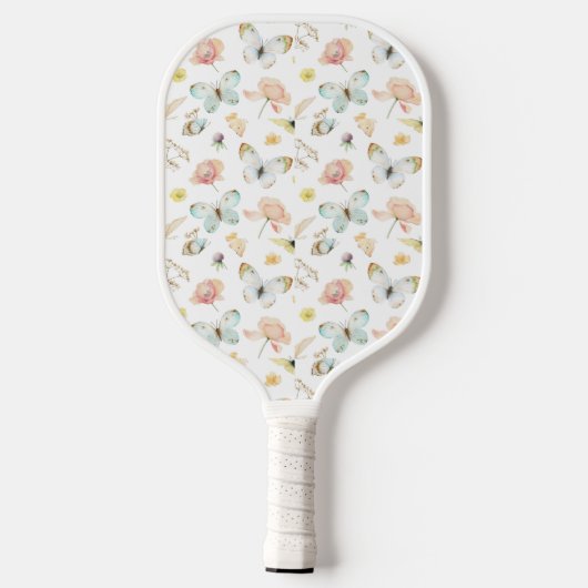 Monogram Pickleball Paddle Butterflies (Achterkant)