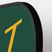 Monogram Pickleball Paddle Groen & Gold College (Links Detail)