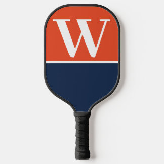 Monogram Pickleball Paddle Oranje & Blue College