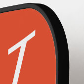 Monogram Pickleball Paddle Oranje & Blue College (Links Detail)