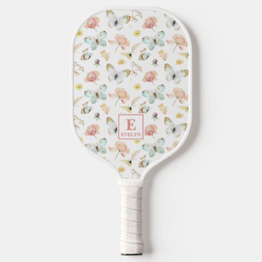 Monogram Pickleball Paddle Vlinders (Voorkant)