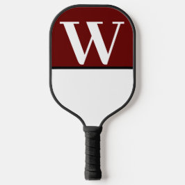 Monogram Pickleball Paddle Witte & Maroon College