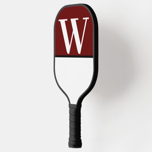 Monogram Pickleball Paddle Witte & Maroon College (Links)