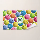 Monogram Pickleball Sweat Towel Handdoek (Handdoek)