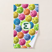 Monogram Pickleball Sweat Towel Handdoek (Handdoek)