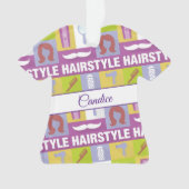 Monogram Pictogram op haarlijst Ornament (voorkant)