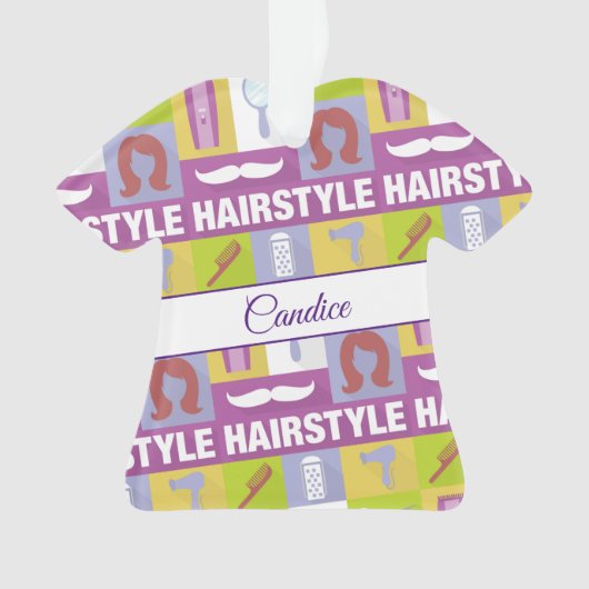 Monogram Pictogram op haarlijst Ornament (voorkant)