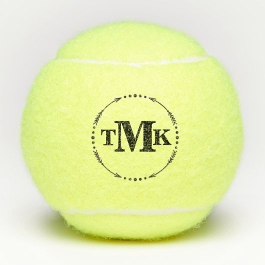 Monogram Pijlen Tennisballen (Voorkant)