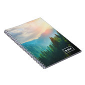 Monogram | Pijnboombos in de Dolomieten, Italië Notitieboek (Rechterzijde)