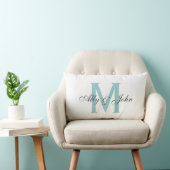 Monogram Pillow met namen Kussen (Stoel)