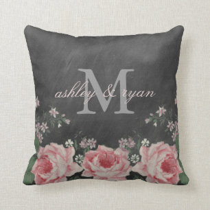 MONOGRAM-PILLOW VAN CHALKBOARD KUSSEN